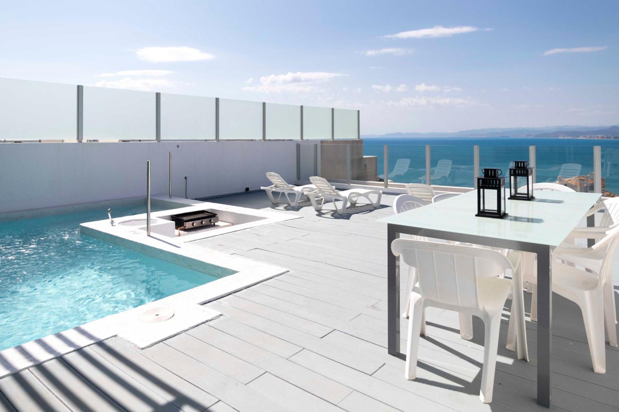 Apartamentos Turisticos Cullera Faro de Cullera Dış mekan fotoğraf
